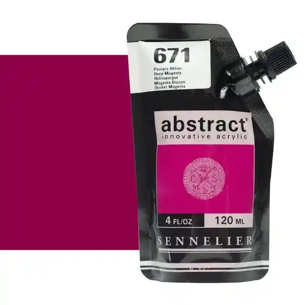 Acrilico Abstract Sennelier 120ml Ref. 671 Magenta Oscuro