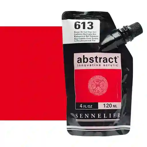 Acrilico Abstract Sennelier 120ml Ref. 613 Rojo Cadmio Claro