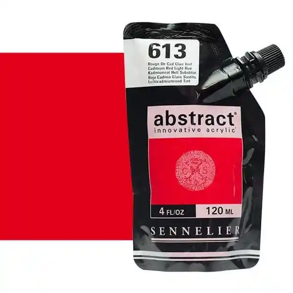 Acrilico Abstract Sennelier 120ml Ref. 613 Rojo Cadmio Claro