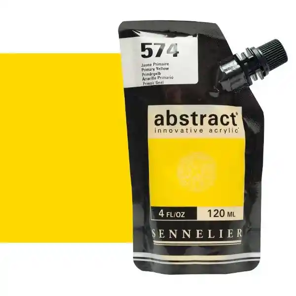 Acrilico Abstract Sennelier 120ml Ref. 574 Amarillo Primario