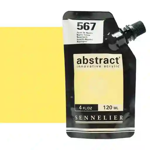 Acrilico Abstract Sennelier 120ml Ref. 567 Amarillo Napoles