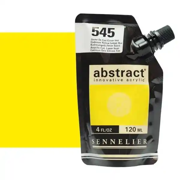 Acrilico Abstract Sennelier 120ml Ref. 545 Amarillo Cadmio Limon