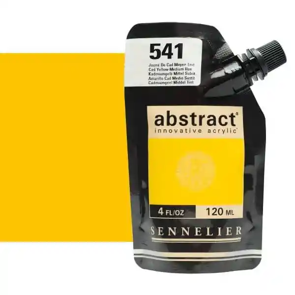 Acrilico Abstract Sennelier 120ml Ref. 541 Amarillo Cadmio Medio