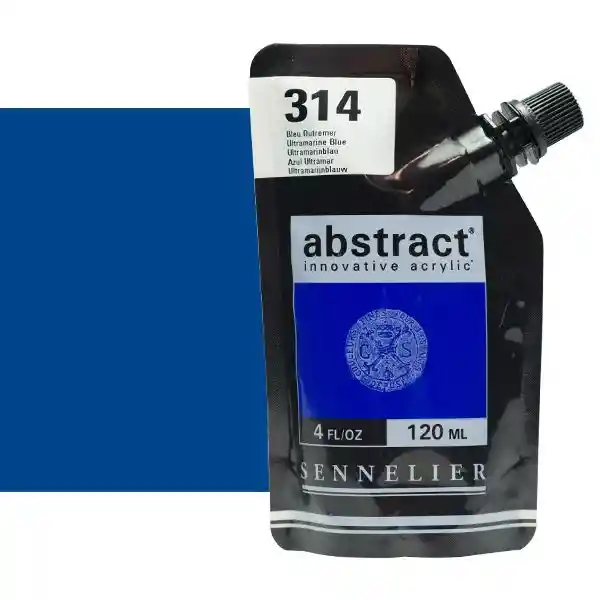 Acrilico Abstract Sennelier 120ml Ref. 314 Azul Ultramar