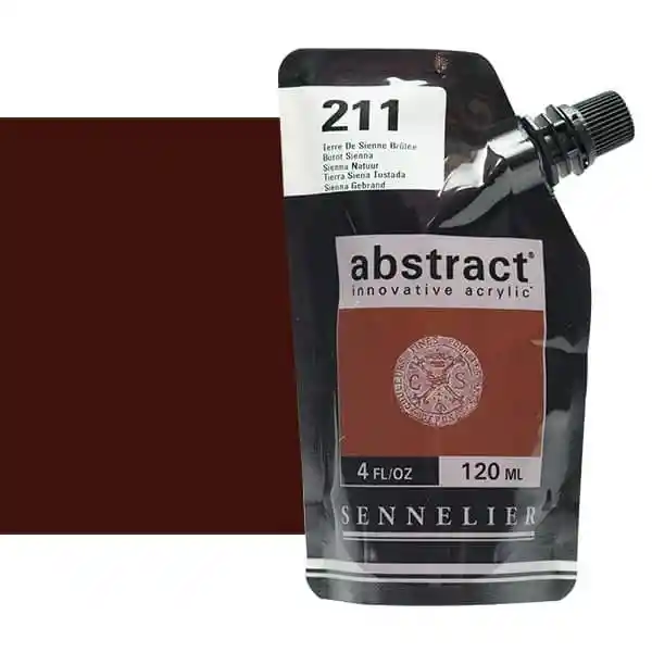 Acrilico Abstract Sennelier 120ml Ref. 211 Tierra De Siena Tostada