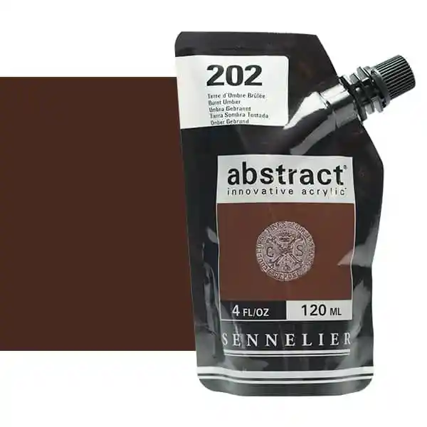 Acrilico Abstract Sennelier 120ml Ref. 202 Tierra De Sombra Tostada