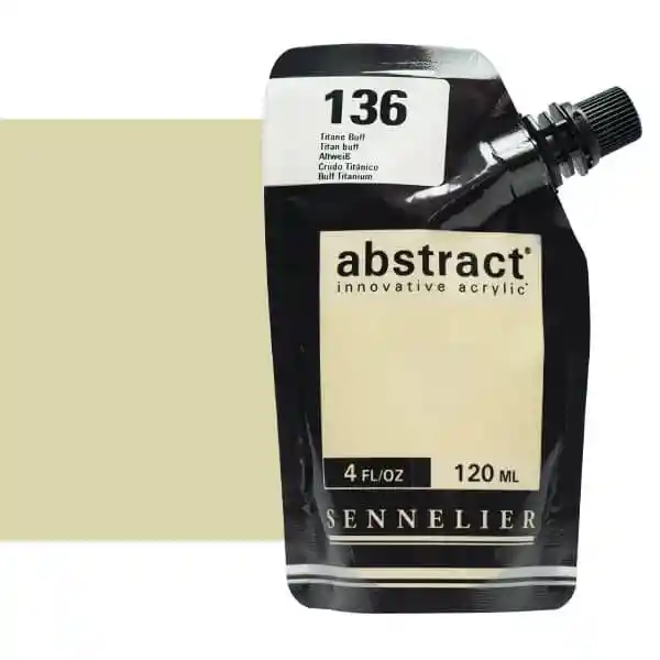 Acrilico Abstract Sennelier 120ml Ref. 136 Crudo Titanio