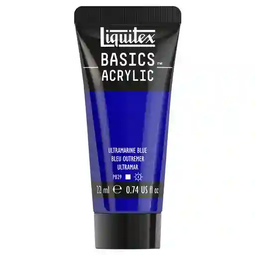 Acrilico Liquitex Rf 380 Azul Ultramar 22 Ml