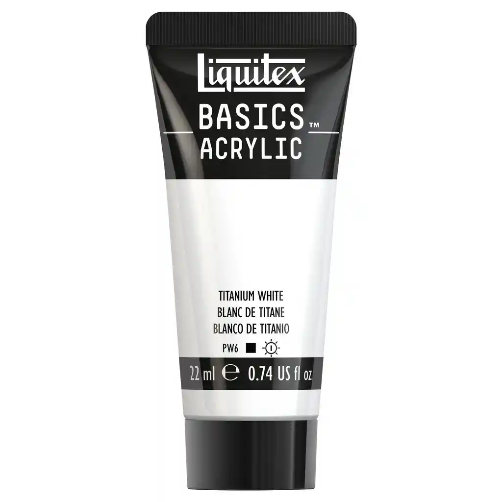Acrilico Liquitex Rf 432 Blanco De Titanio 22 Ml