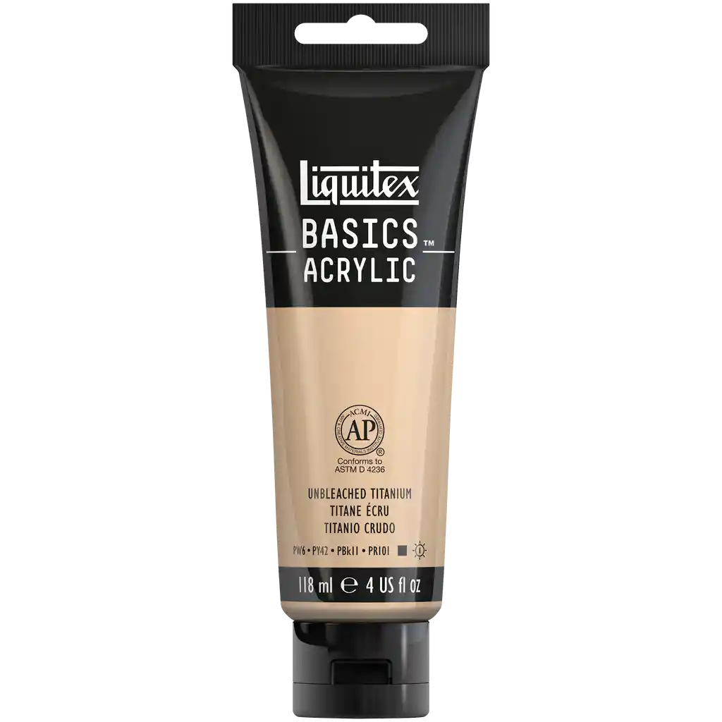 Acrilico Liquitex Rf 434 Titanio Crudo 118 Ml