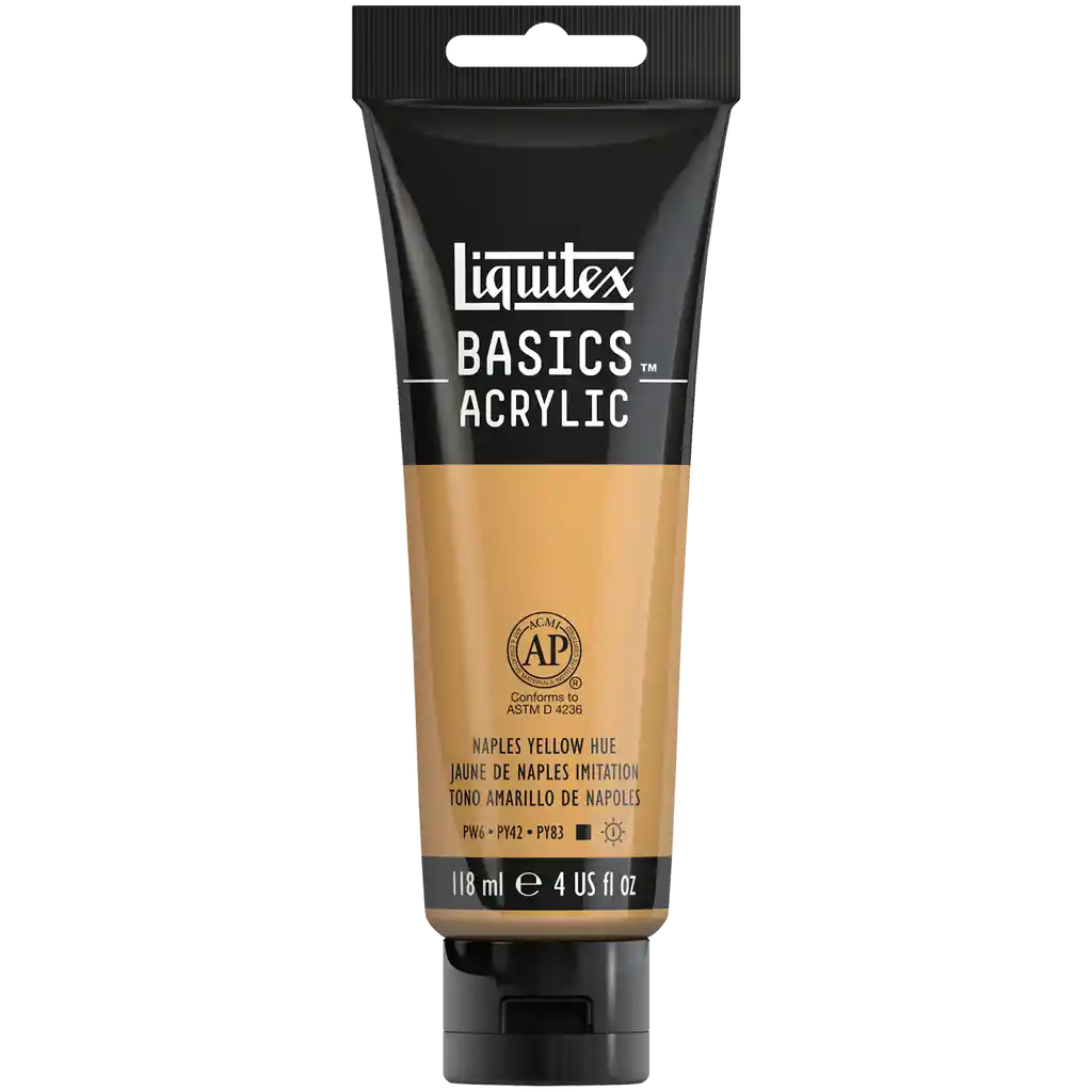 Acrilico Liquitex Rf 601 Amarillo De Nápoles 118 Ml