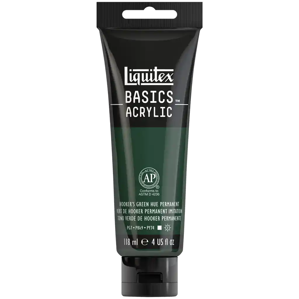 Acrilico Liquitex Rf 224 Verde De Hooker Permanent 118 Ml