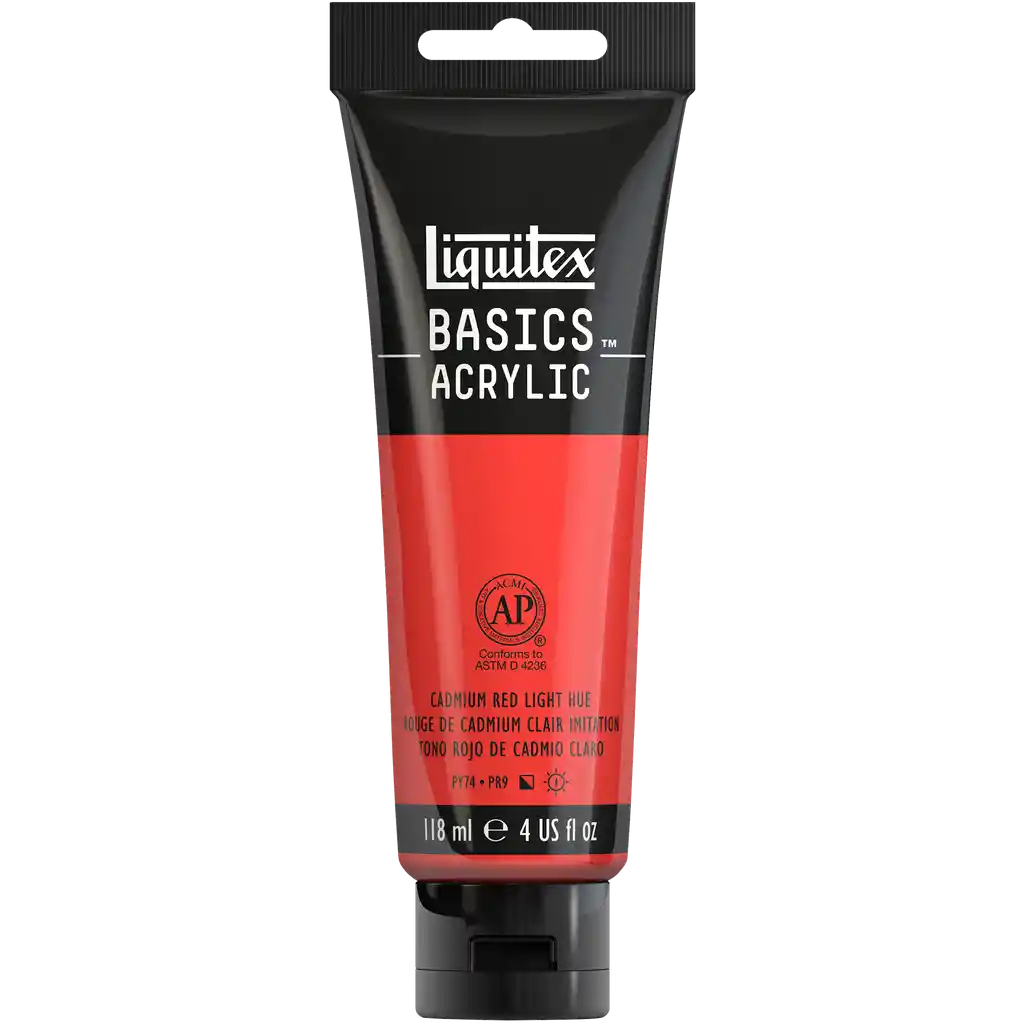 Acrilico Liquitex Rf 510 Rojo De Cadmio Claro 118 Ml