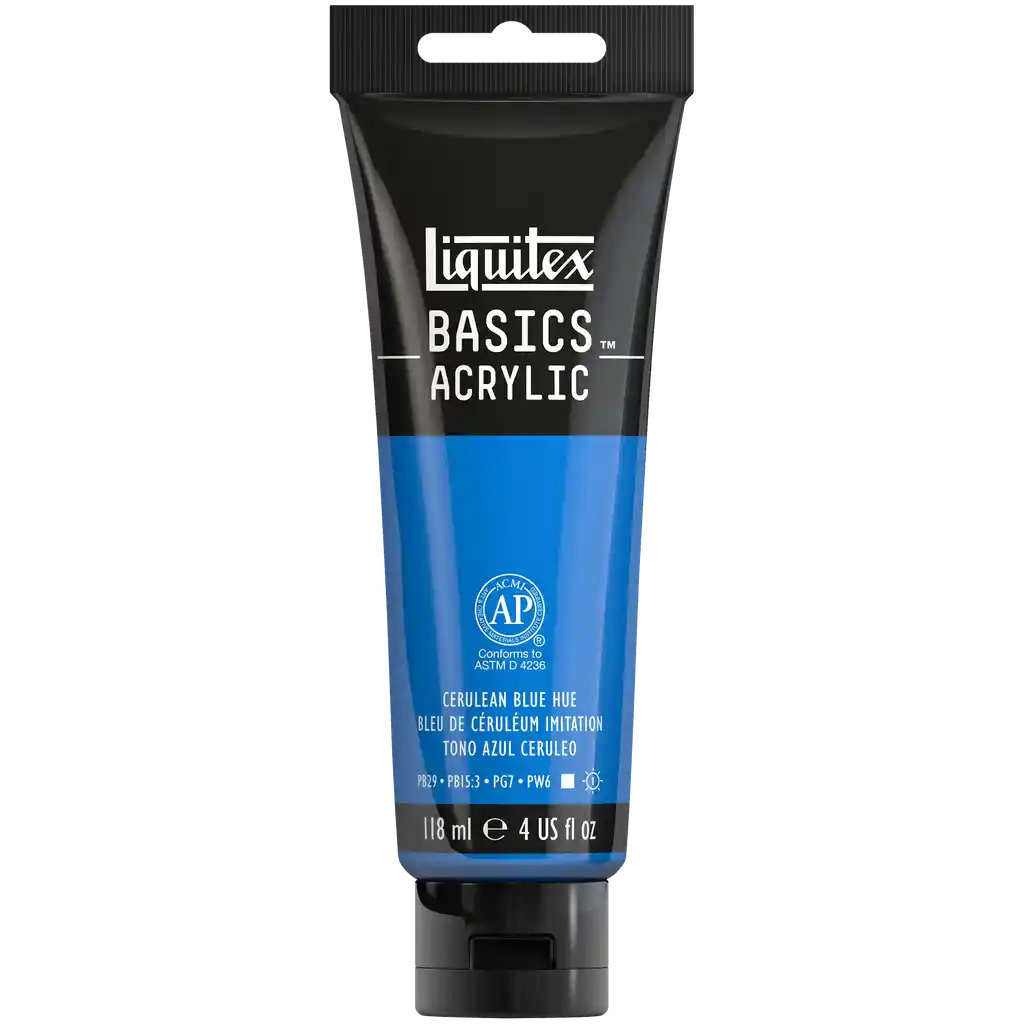 Acrilico Liquitex Rf 470 Azul Ceruleo 118 Ml