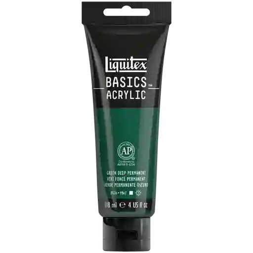 Acrilico Liquitex Rf 350 Verde Permanente Oscuro 118 Ml