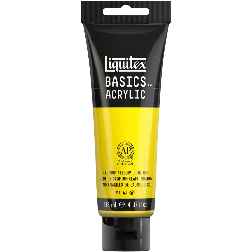 Acrilico Liquitex Rf 160-159 Amarillo De Cadmio Claro 118 Ml