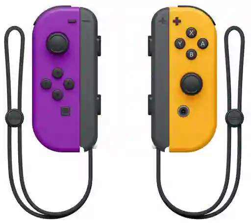 Control Joycon Original Morado Naranja Para Nintendo Switch