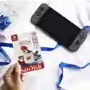 Tarjeta Micro Sdxc 128gb Sandisk Nintendo Switch 100mb/s