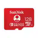 Tarjeta Micro Sdxc 128gb Sandisk Nintendo Switch 100mb/s