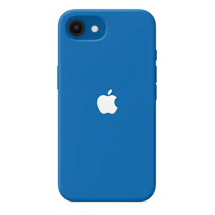 Silicon Case Iphone 16e Azul