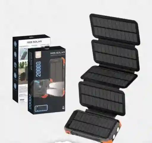 Power Bank Solar De 20.000 Mah