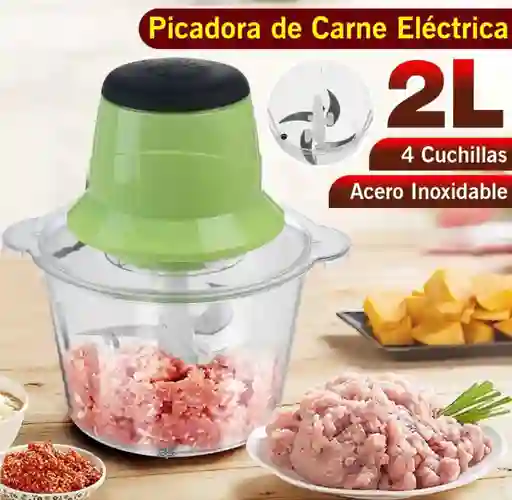 Picatodo Procesador De Alimentos Eléctrico 200 W