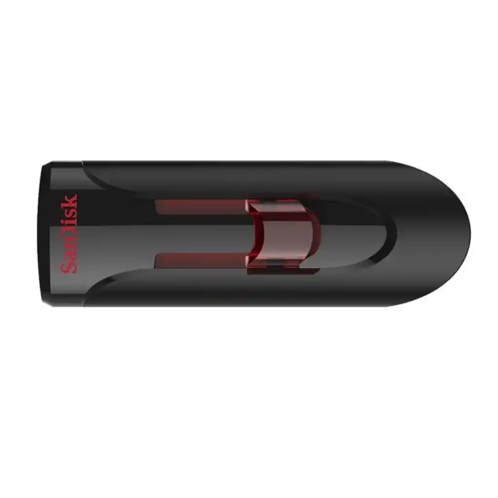 Memoria Usb 3.0 Sandisk Cruzer Glide 128gb, Diseño Retráctil