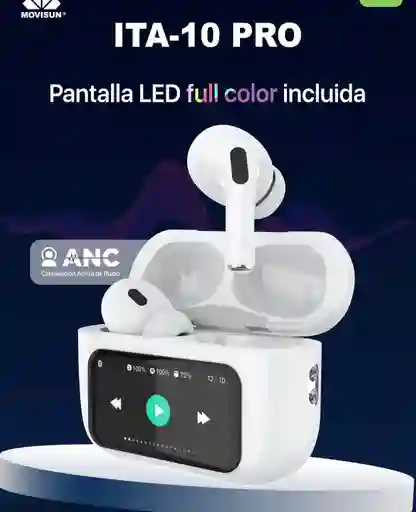 Bluetooth Con Pantalla Tactil Airpds