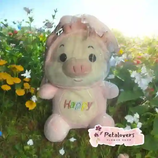 Peluche Cerdito Happy