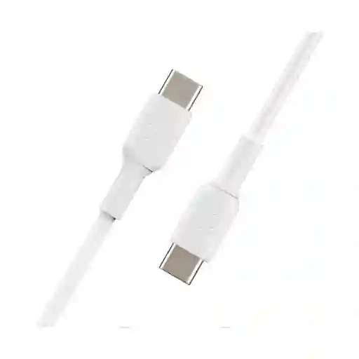 Cable Belkin Usb - C A Usb - C Blanco