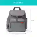 Pañalera Morral Rosada Multifuncional Con Solapa Bordada, Con Cambiador Portátil, De Gran Capacidad, Correas Ajustables, Bolsillos Térmicos, Correitas Para Colgar Del Coche, Hecha En Material Resistente