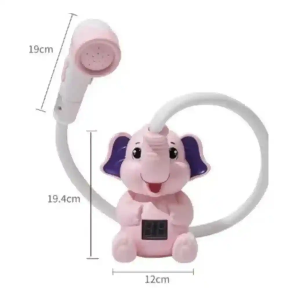 	 Ducha Portátil Recargable Para Baño Niños Niñas Y Bebes