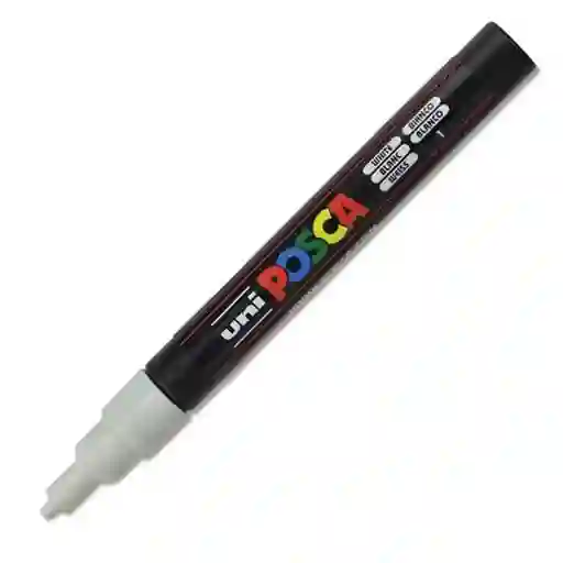 Marcador Posca Blanco 3m 0.9 - 1.3 Mm Unidad