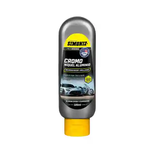 Desmanchador Brillador Cromo Niquel Aluminio Simoniz - 120ml