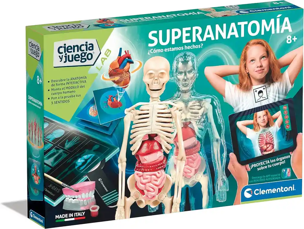 Juego Didáctico Laboratorio De Anatomía Interactivo Niños