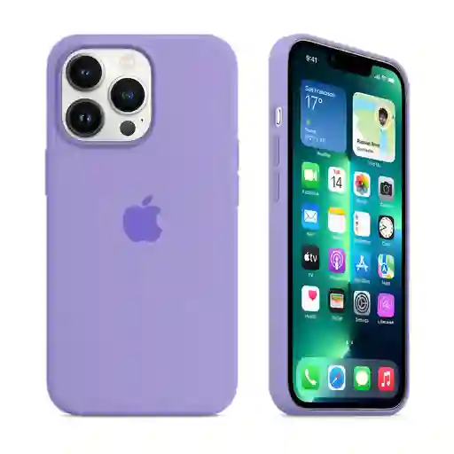 Estuche Silicon Case Iphone 16 Pro Max Lila