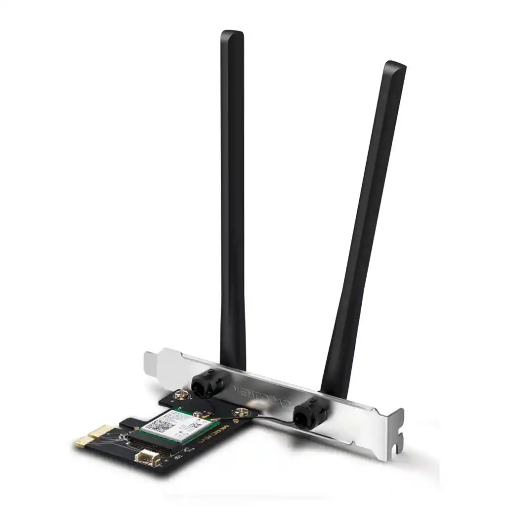 Tarjeta Red Pcie Ax3000 Wifi 6 Bluetooth 5.2 Mercusys Ma80xe