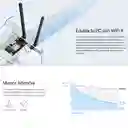 Tarjeta Red Pcie Ax3000 Wifi 6 Bluetooth 5.2 Mercusys Ma80xe