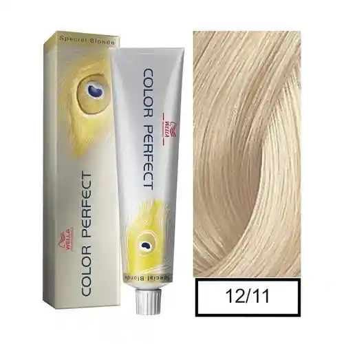 12.11 Rubio Especial Ceniza Intenso Color Perfect - 396 - Wella