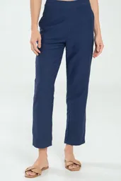 Pantalon Lisa Color Azul Oscuro Talla 12