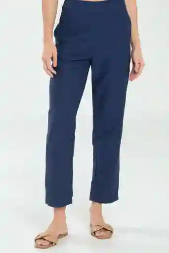 Pantalon Lisa Color Azul Oscuro Talla 6