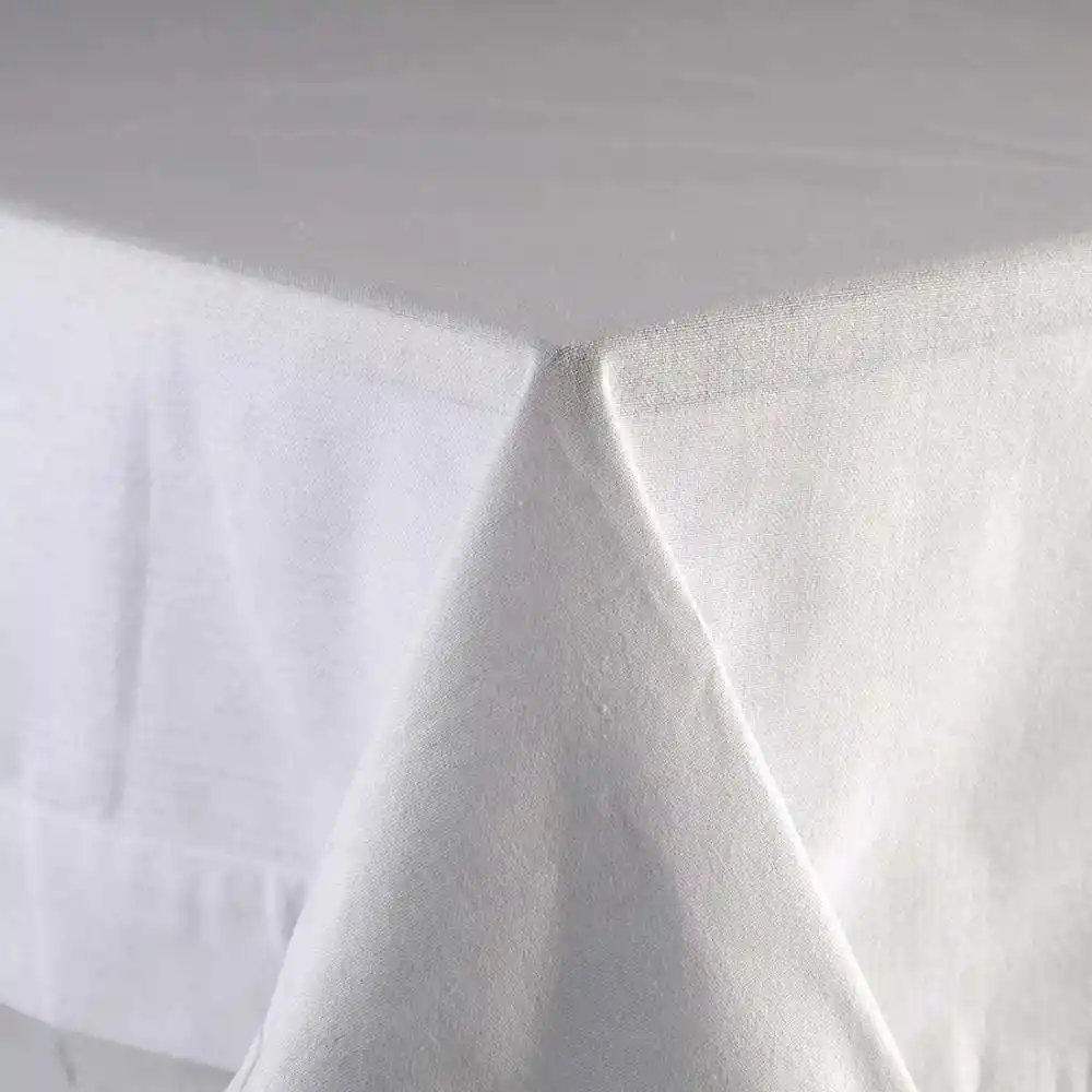 Mantel Expressions Flora 180x260cm Blanco Algodon