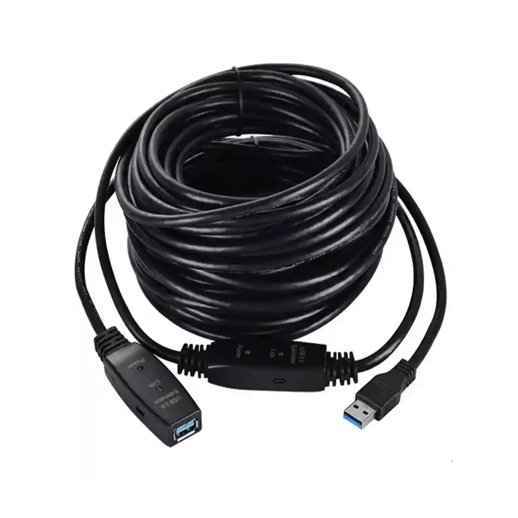 Extension Usb 3.0 Activa 20 Metros Sin Perdida Señal Calidad