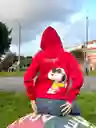 Buzo Snoopy Rojo Talla S Unisex