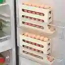 Dispensador De Huevos Para Refrigerador,tolerar De 30 Huevos Color Amarillo