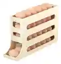 Dispensador De Huevos Para Refrigerador,tolerar De 30 Huevos Color Amarillo