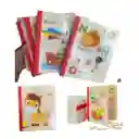Juguete Libro Rompecabezas Montessori Temático 6 Páginas