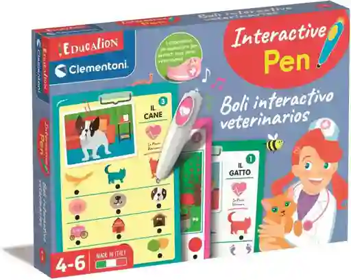 Juego Didáctico Veterinario Con Bolígrafo Interactivo Niños
