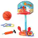 Cancha De Basket Con Juego De Aros Movible Para Niños