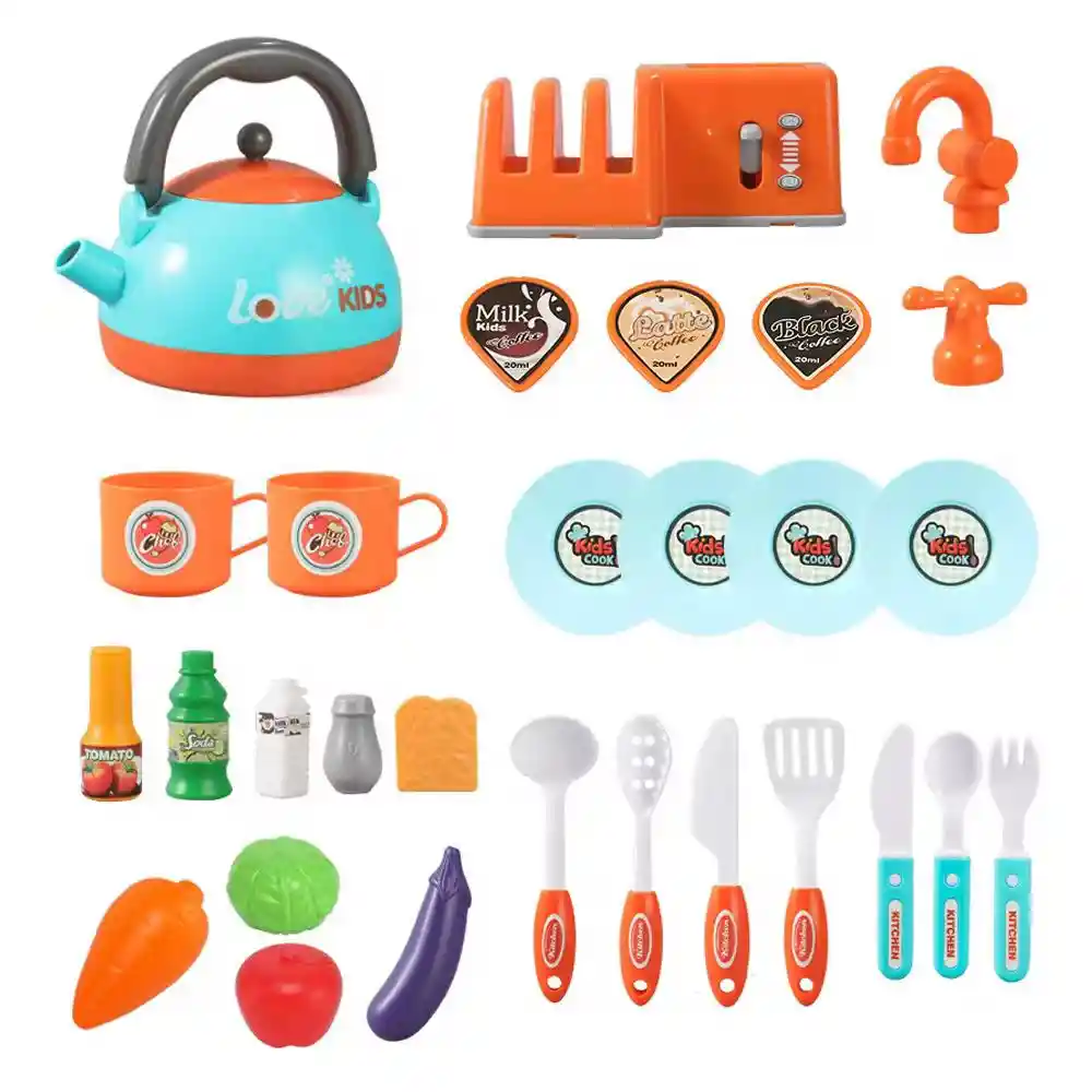 Juego De Cocina Little Chef Para Niños Nuevo